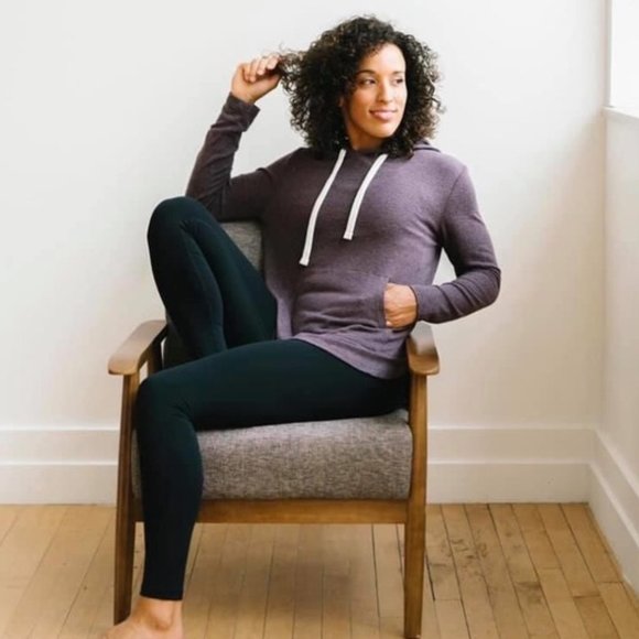 ZYIA Tops - NWT ZYIA ACTIVE Sarsaparilla Pocket Boyfriend Hoodie Size Small $88